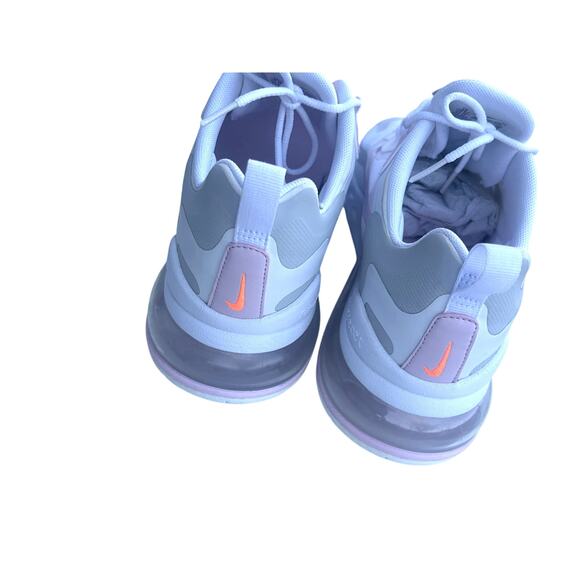 Nike Air Max 270 React Sneakers Pink/White Women's 12 - Picture 4 of 10